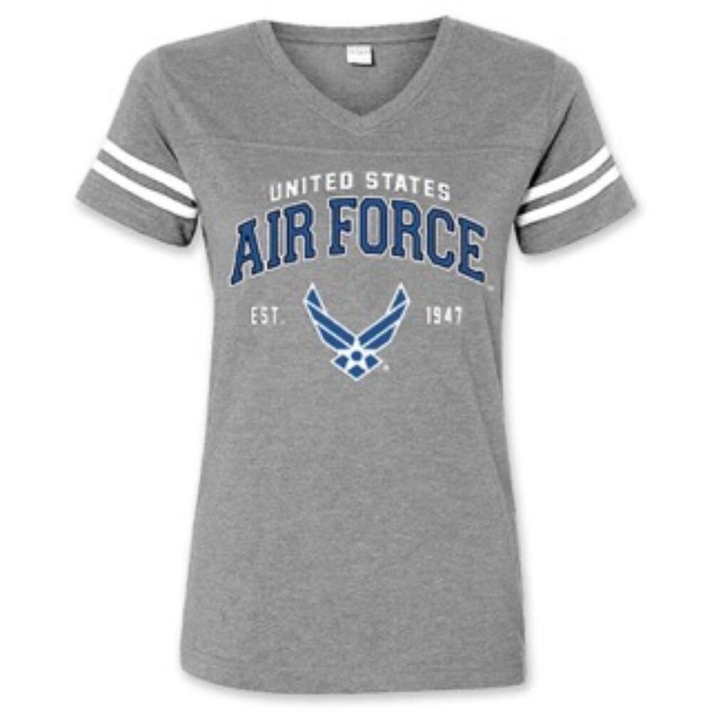 Joe Blow's T's Air Force Ladies Vintage Wings Logo T-Shirt - Womens Shirt